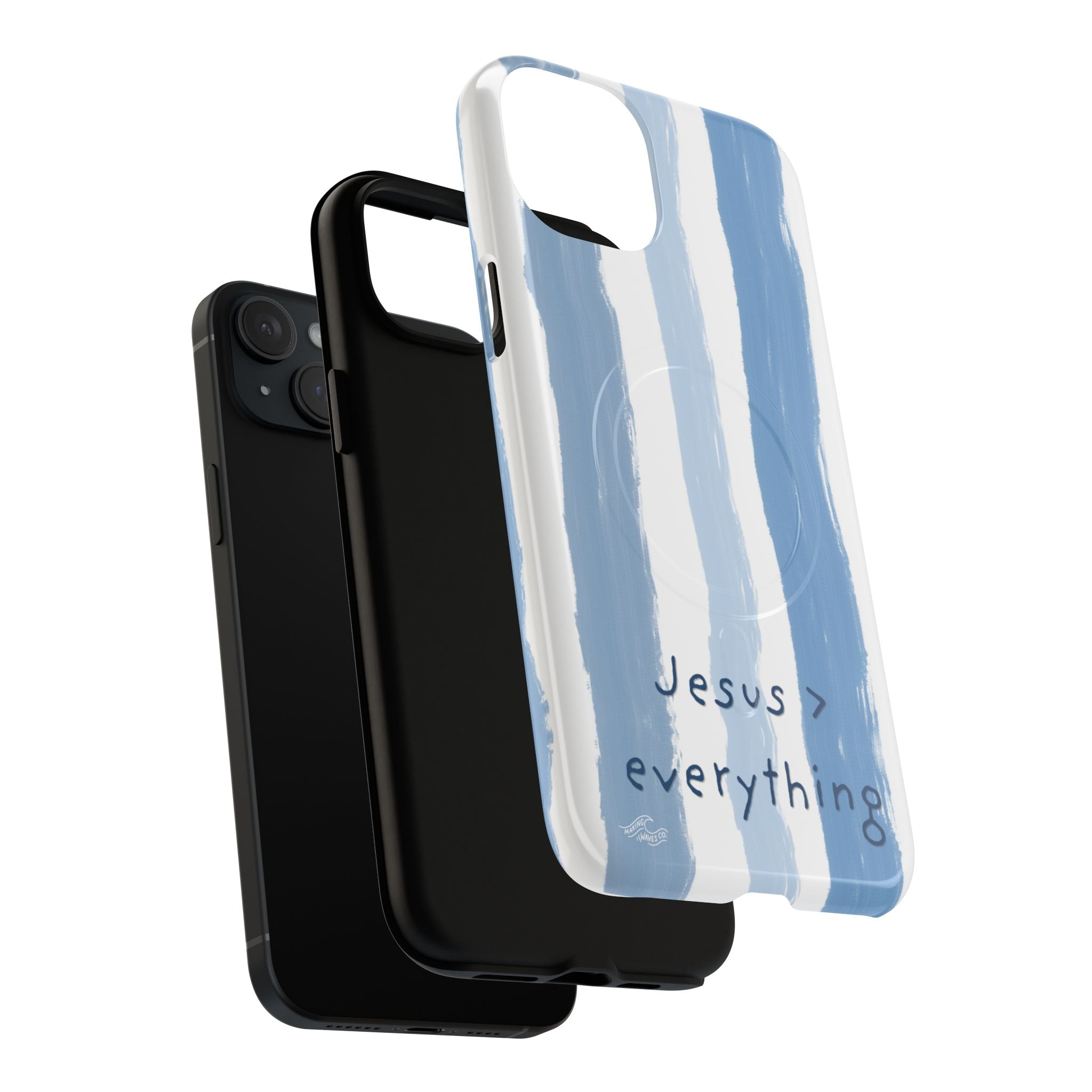 Jesus > Everything Coastal Christian MagSafe iPhone Case