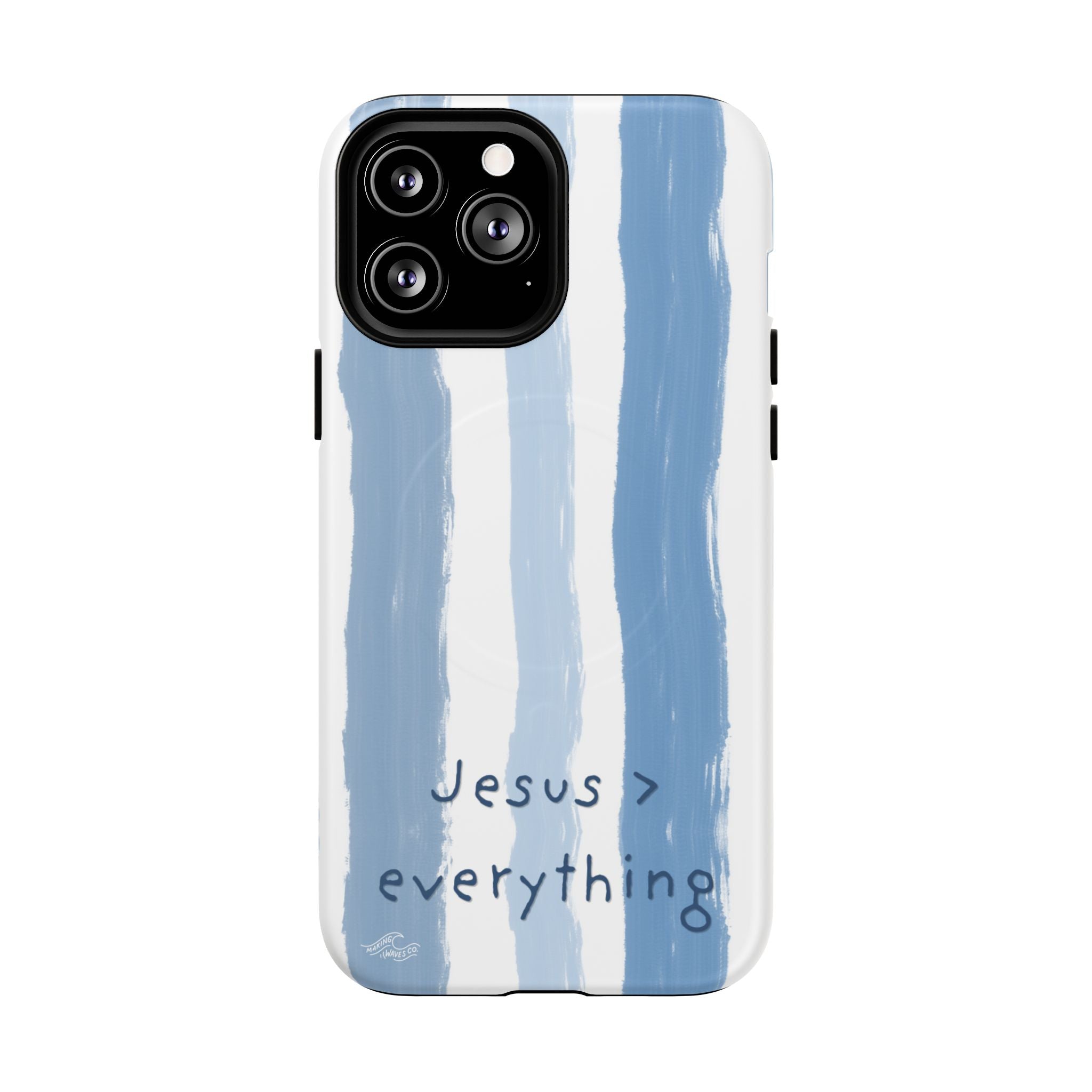Jesus > Everything Coastal Christian MagSafe iPhone Case