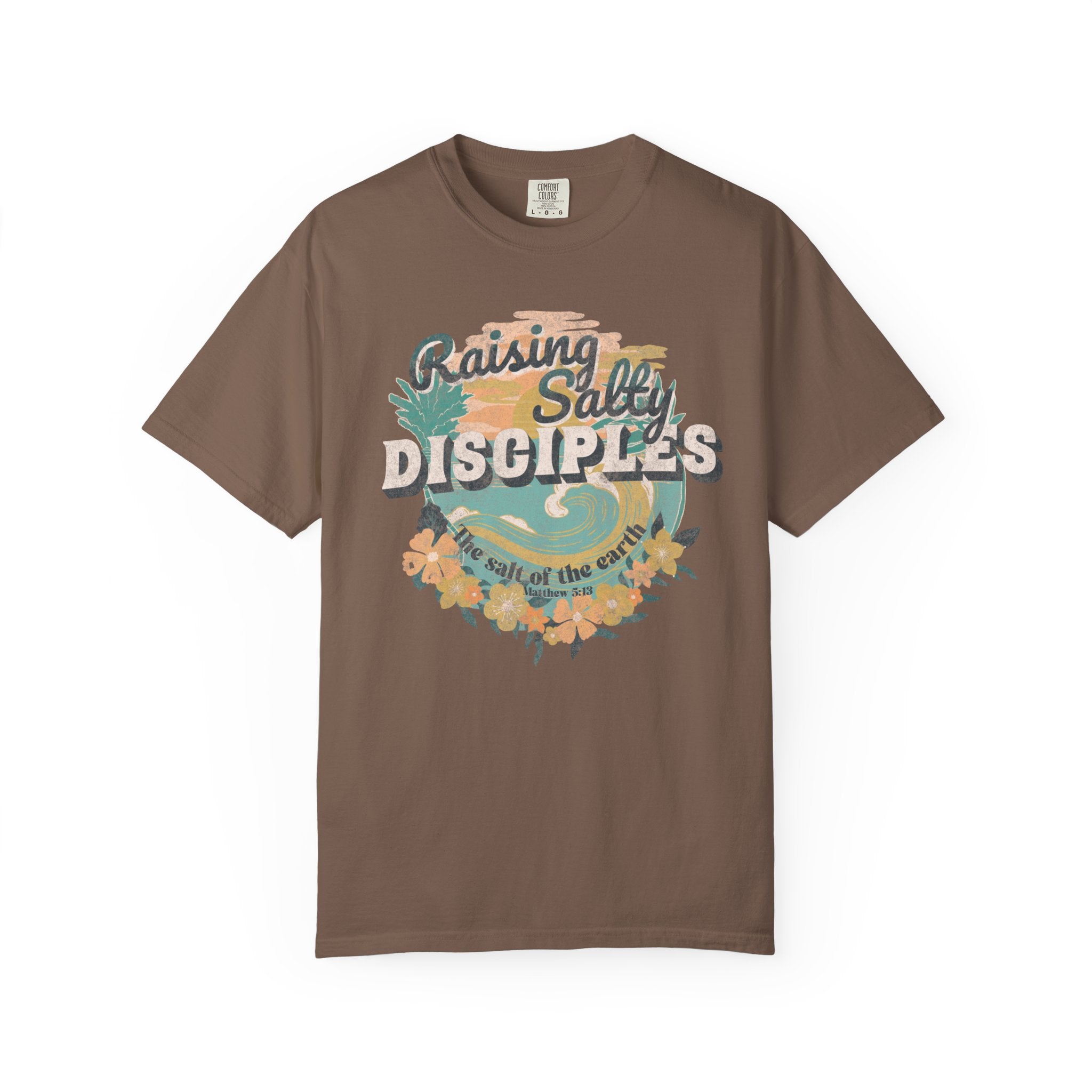 Raising Salty Disciples Graphic - Coastal Heritage Tee