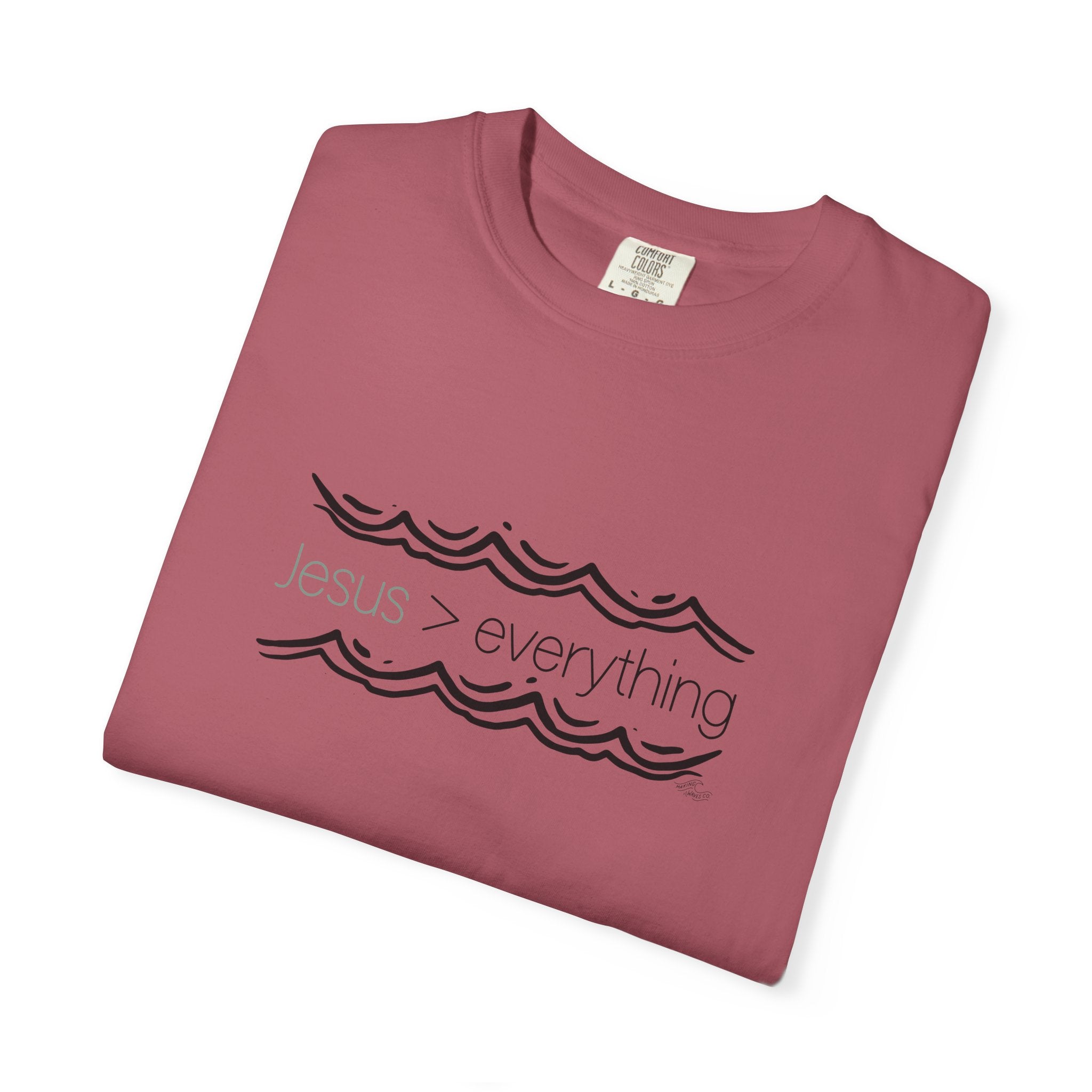 Jesus > Everything - Coastal Heritage Tee