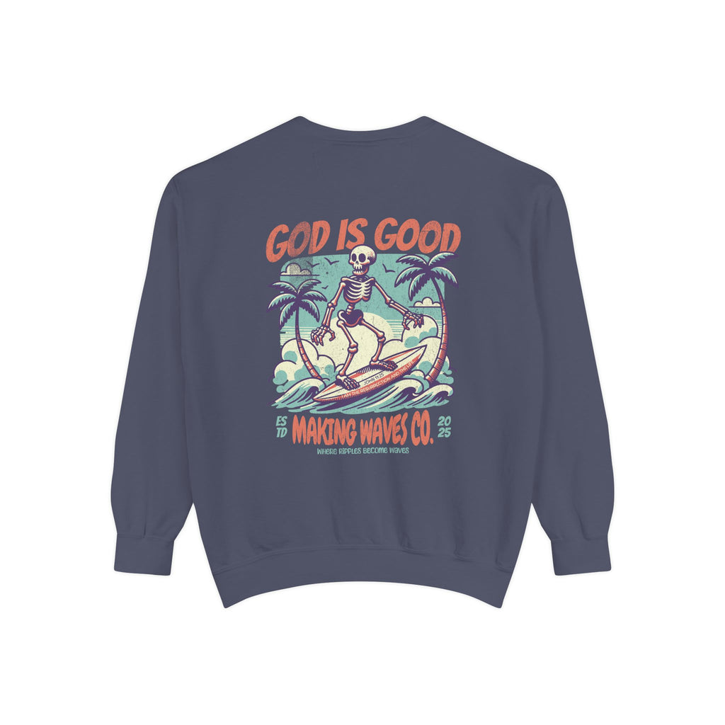 God Is Good - Coastal Heritage Crewneck