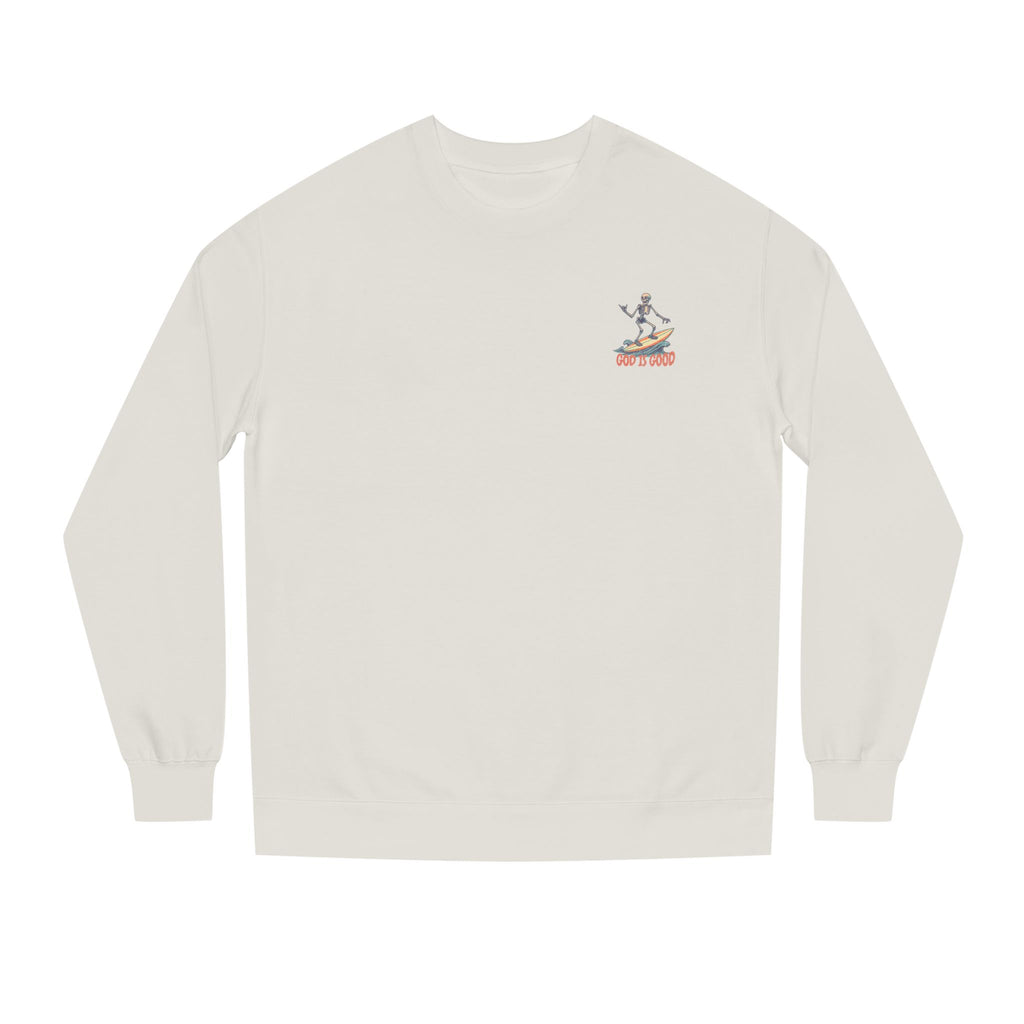 God is Good Midweight Unisex Crewneck