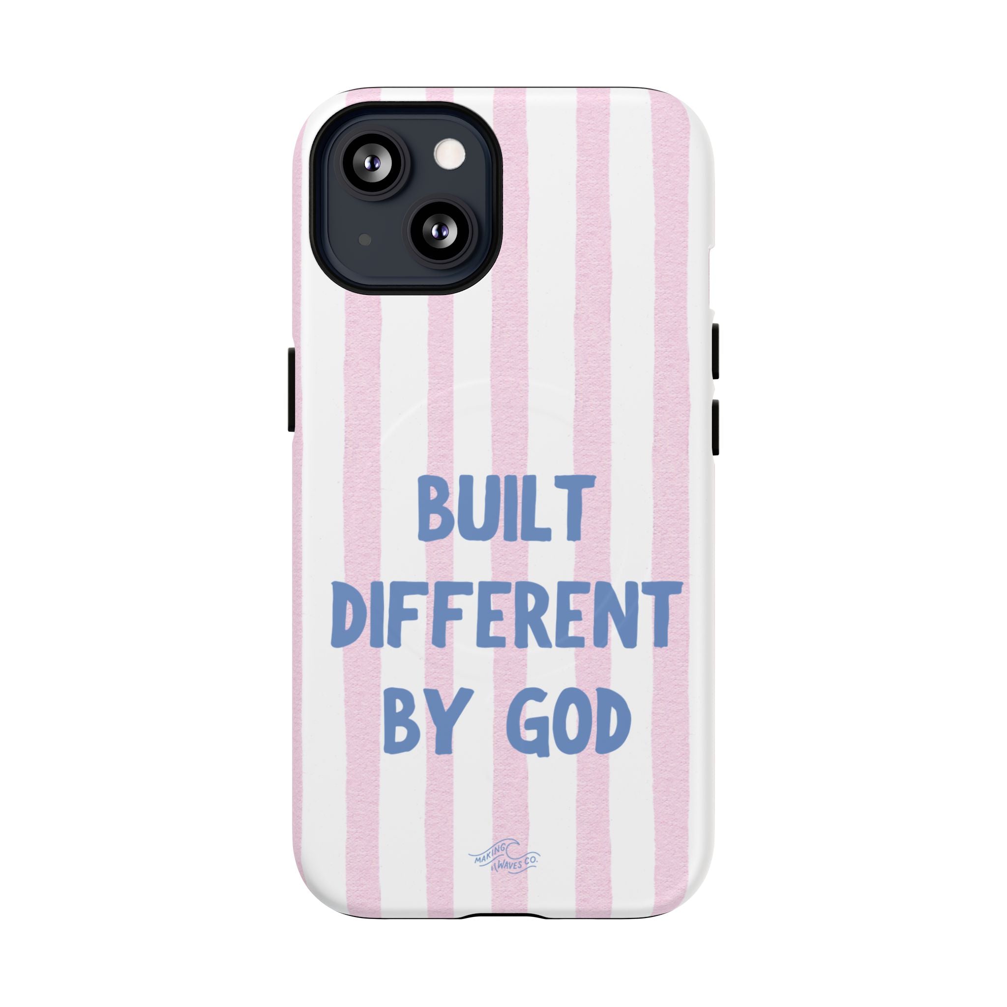 Built Different by God Coastal Christian MagSafe iPhone Case