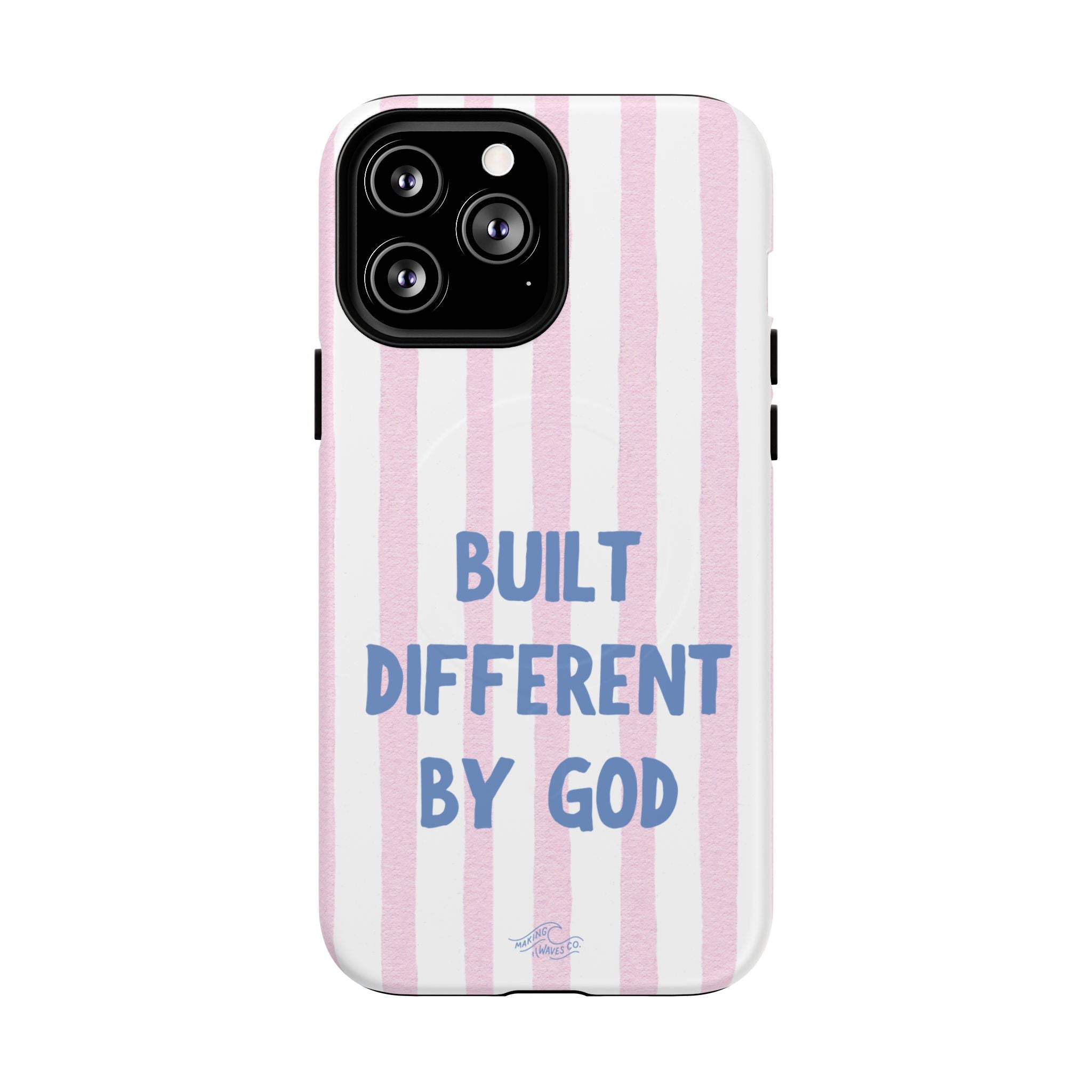 Built Different by God Coastal Christian MagSafe iPhone Case
