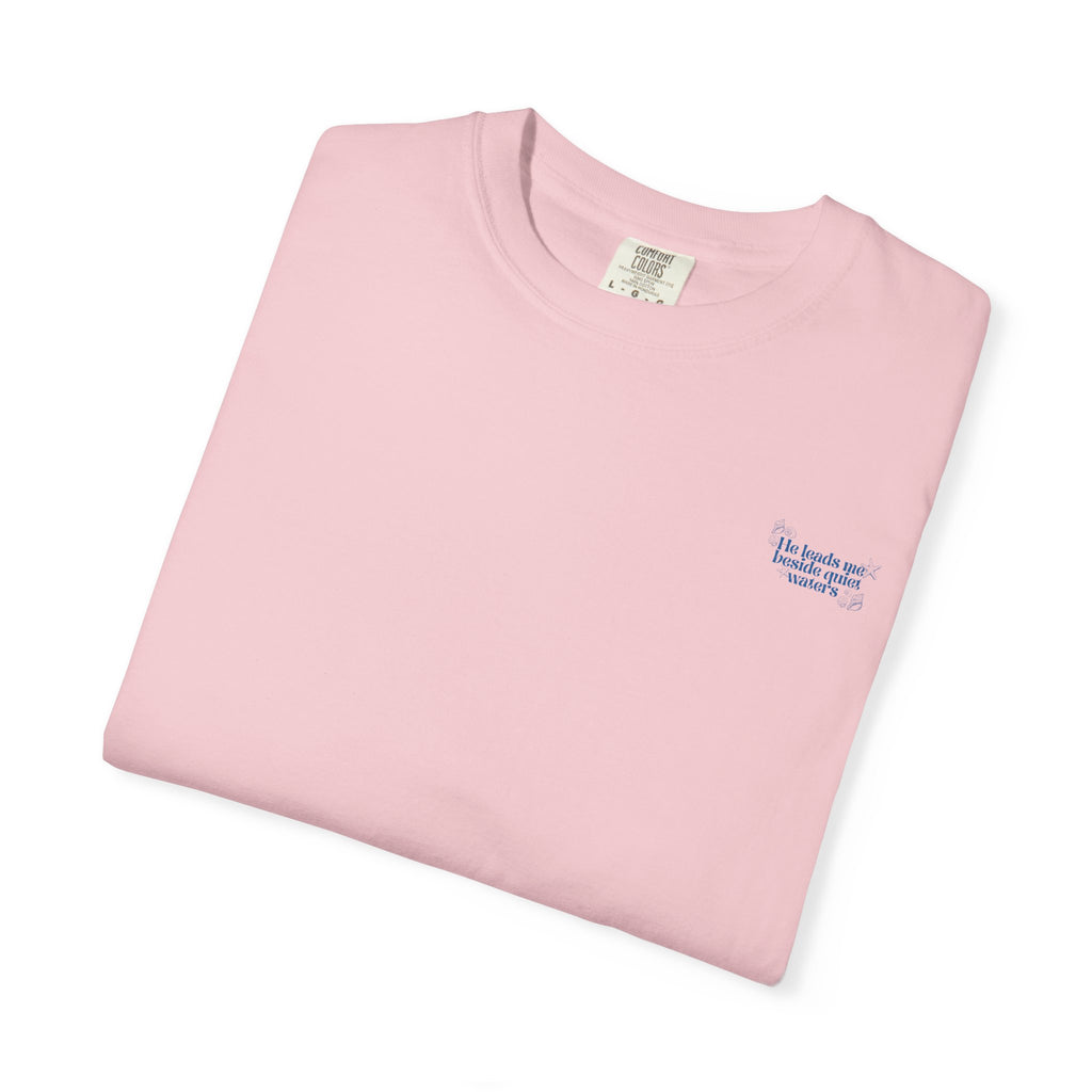 He Leads Me Beside Quiet Waters - Coastal Heritage Tee