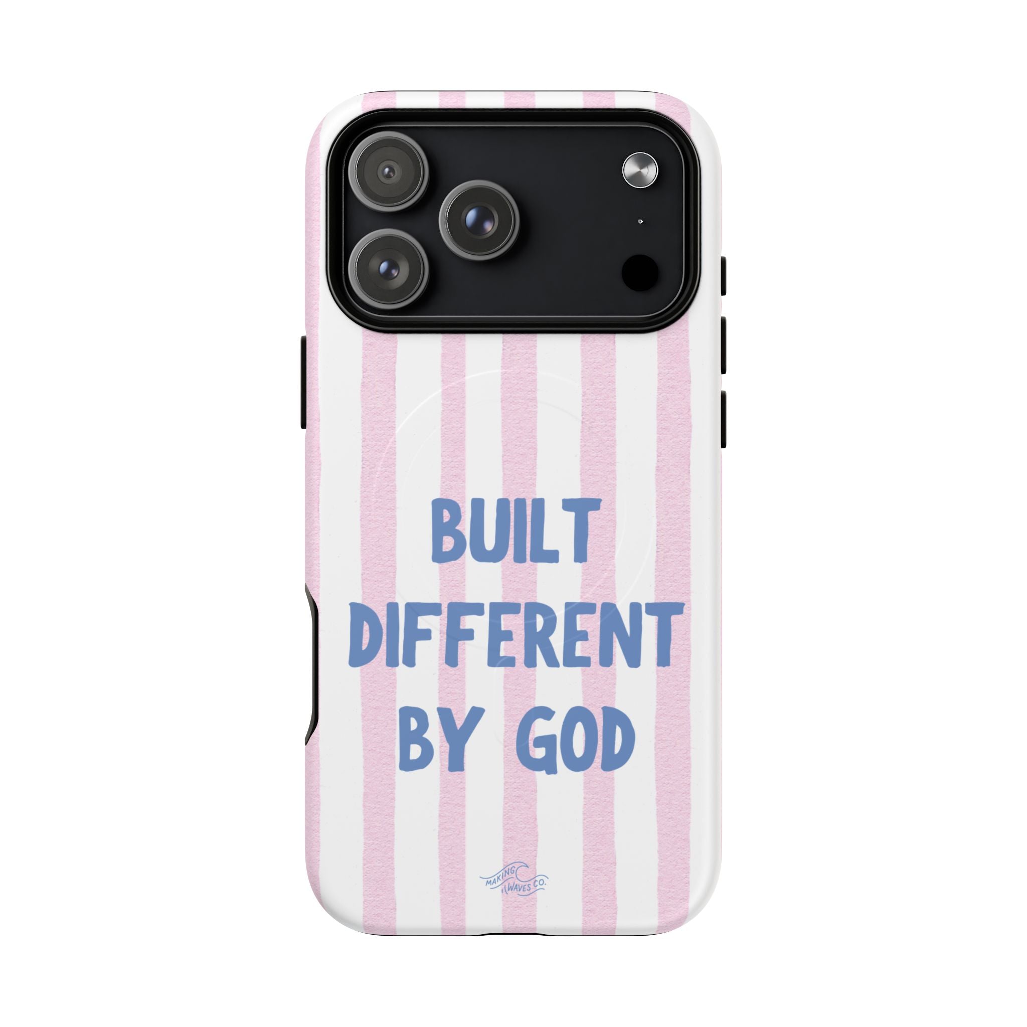 Built Different by God Coastal Christian MagSafe iPhone Case