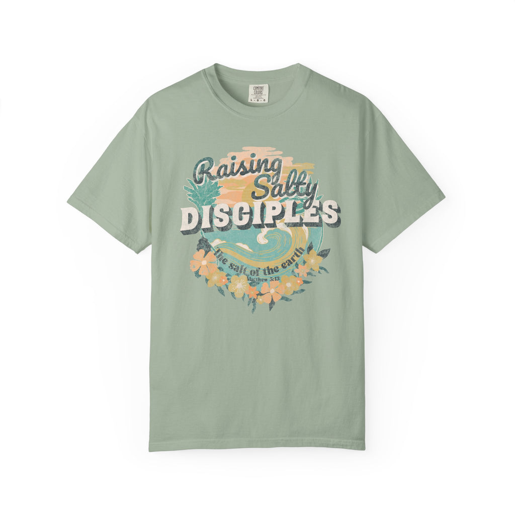 Raising Salty Disciples Graphic - Coastal Heritage Tee