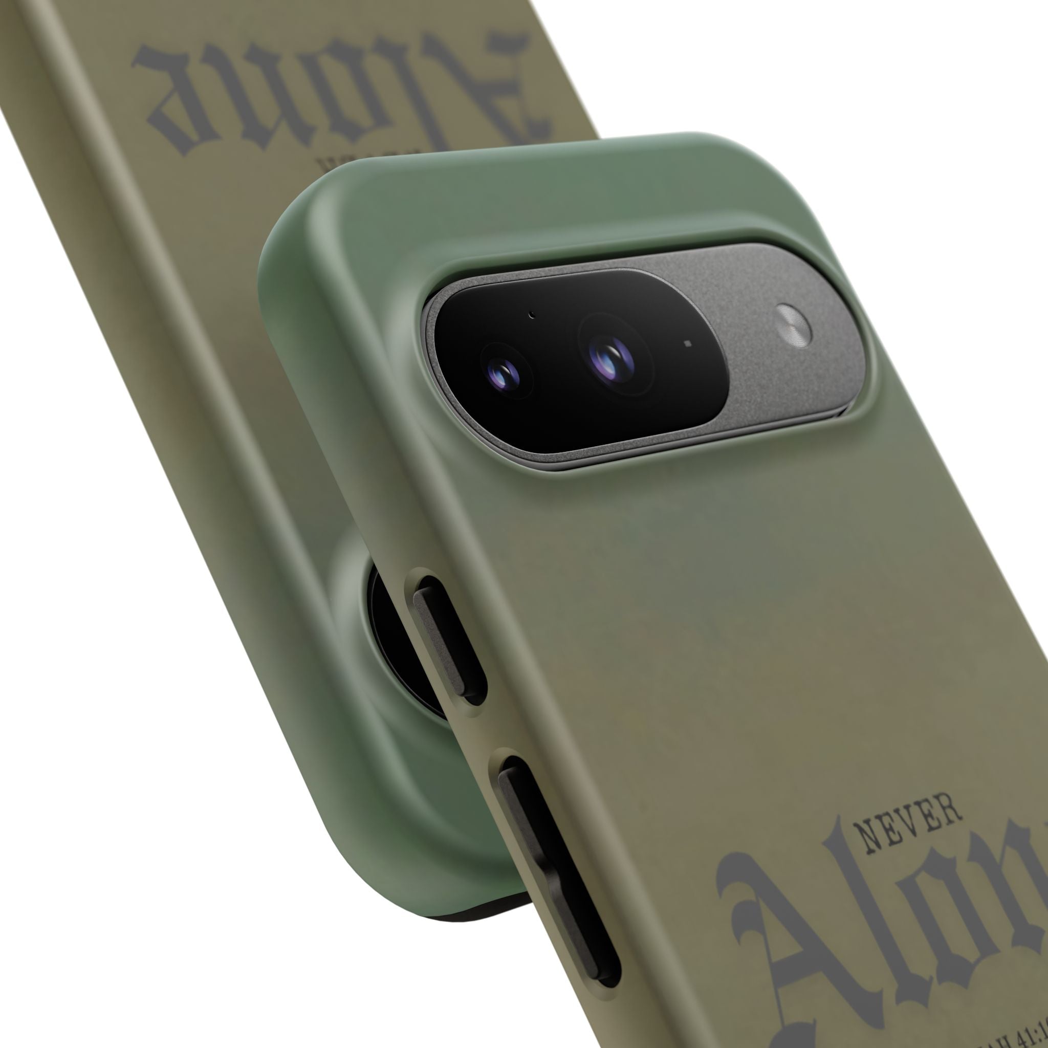 Never Alone Coastal Christian Samsung Phone Case