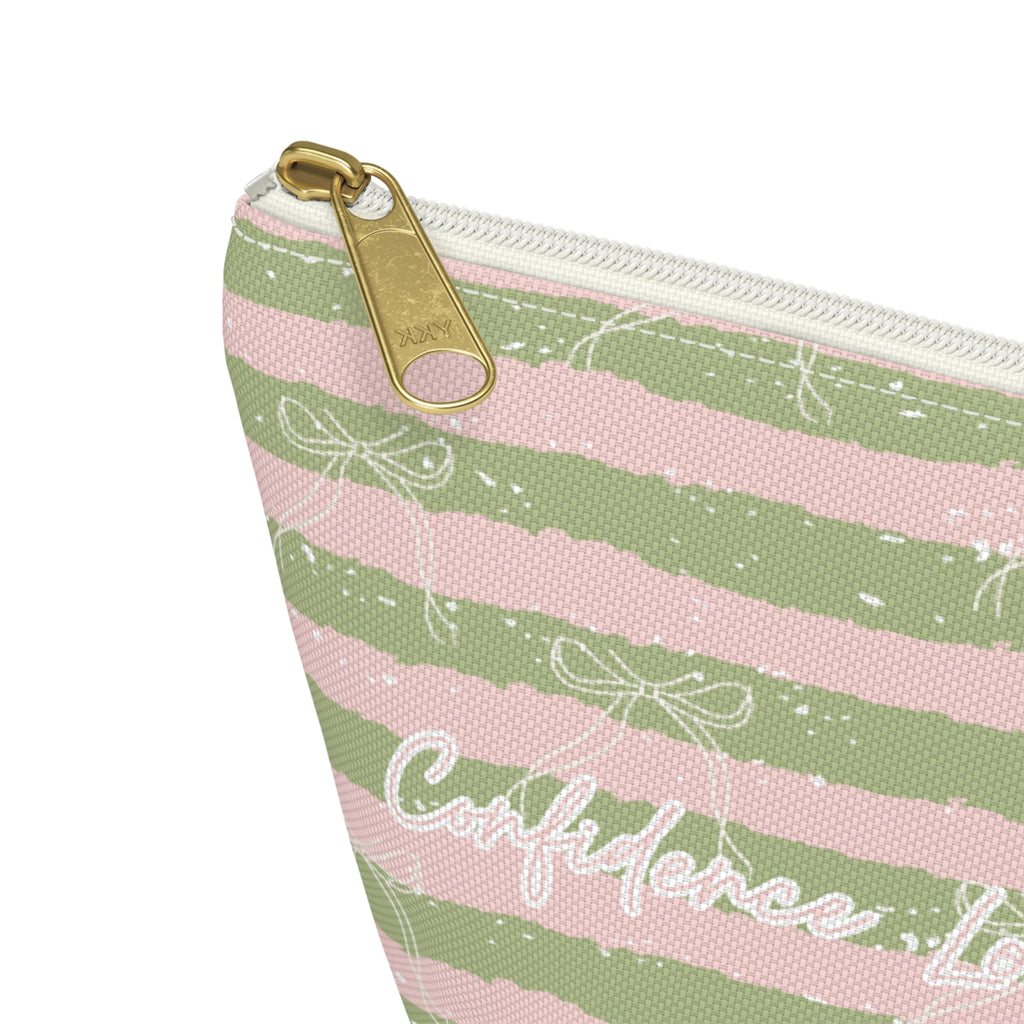 Confidence Looks Good on You | Faith-Based Makeup Bag | Christian Accessory Pouch